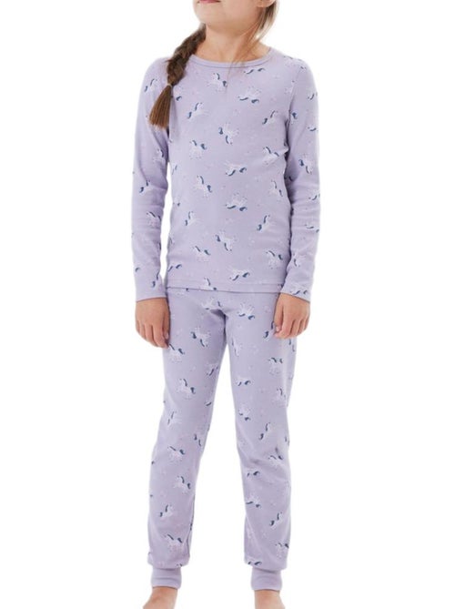 Pijama Mauve de Menina Name it Unicórnio - Kiabi Pijama Mauve de Menina Name it Unicórnio - Kiabi