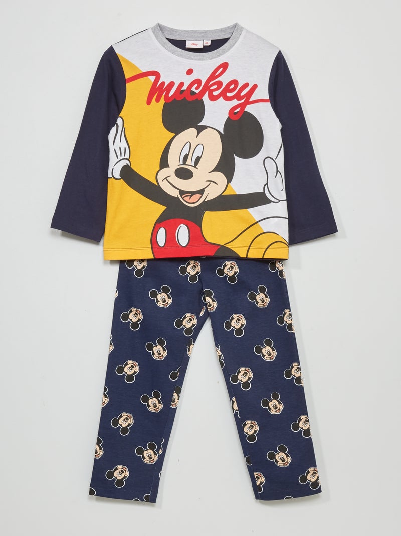 Pijama 'Mickey' da 'Disney'  - 2 peças Azul Marinho - Kiabi