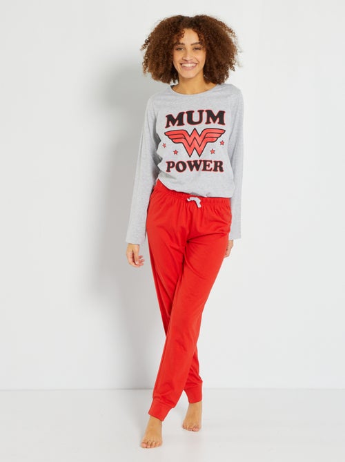 Pijama 'Mulher Maravilha' - Kiabi