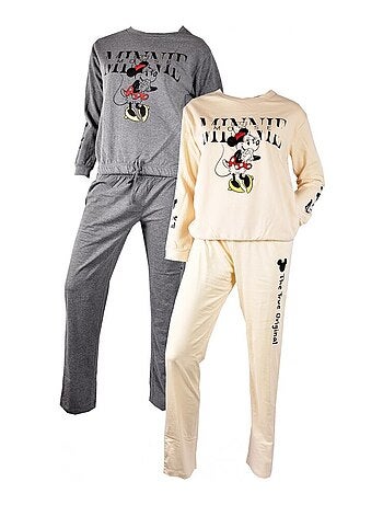 Pijama Mulher MINNIE Algodão - Pack de 2