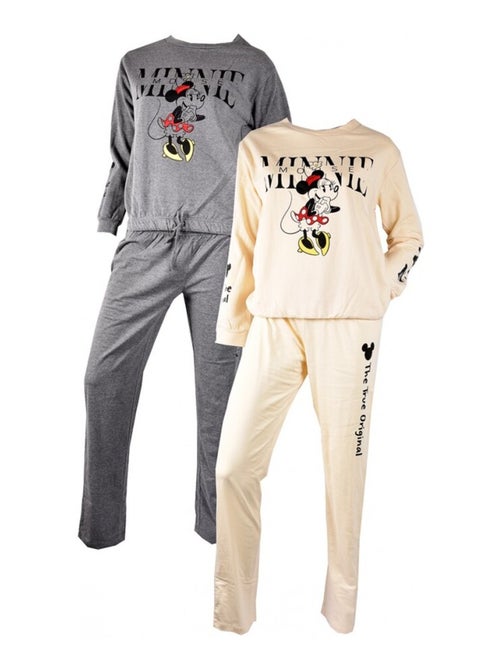Pijama Mulher MINNIE Algodão - Pack de 2 - Kiabi