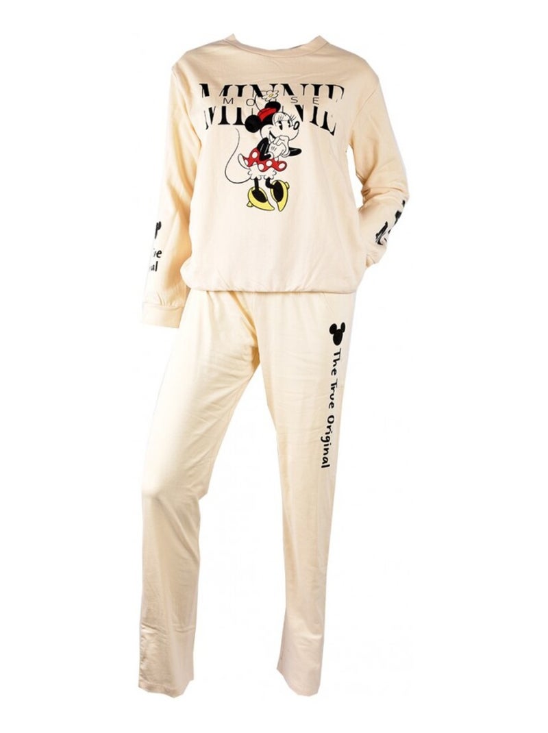 Pijama Mulher MINNIE Algodão - Pack de 2 Bege-cinza - Kiabi