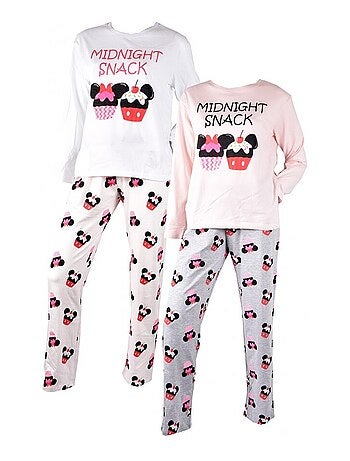 Pijama Mulher MINNIE Algodão - Pack de 2