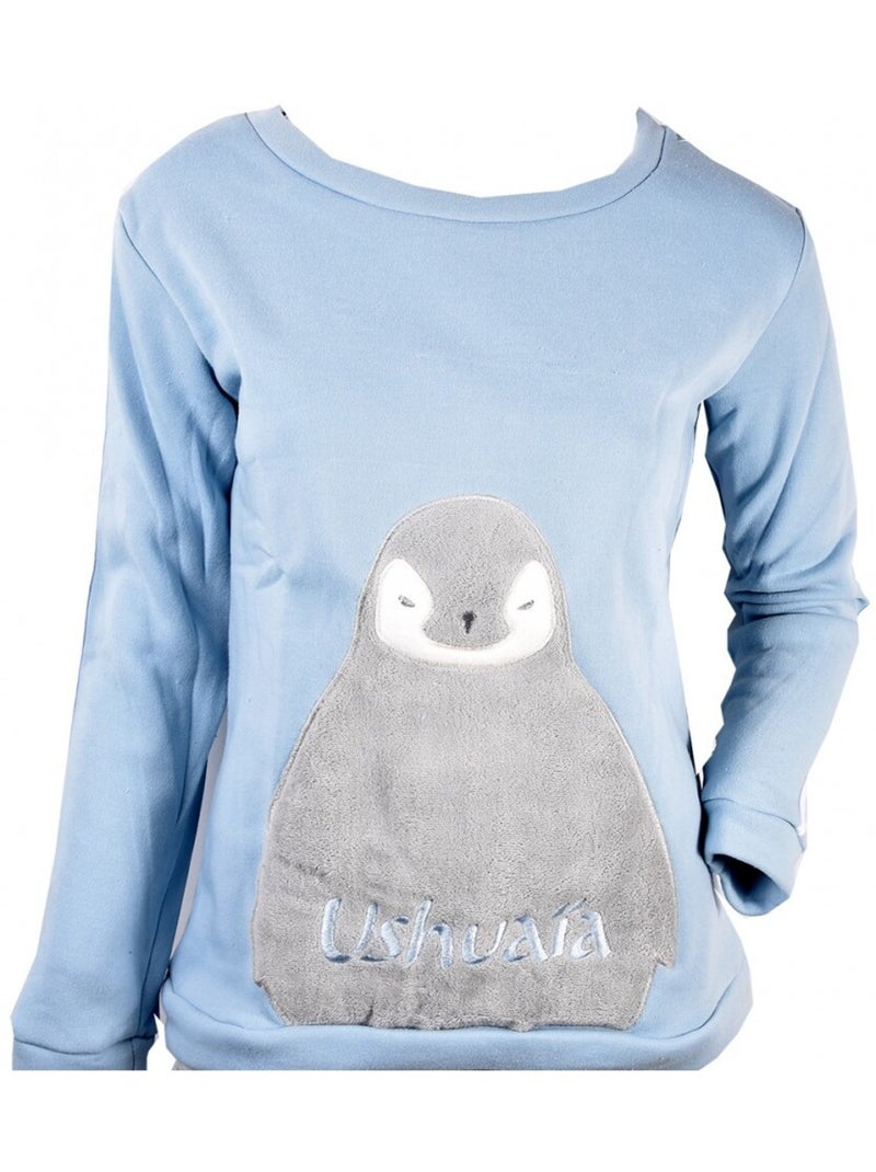 Pijama Mulher USHUAIA Azul - Kiabi