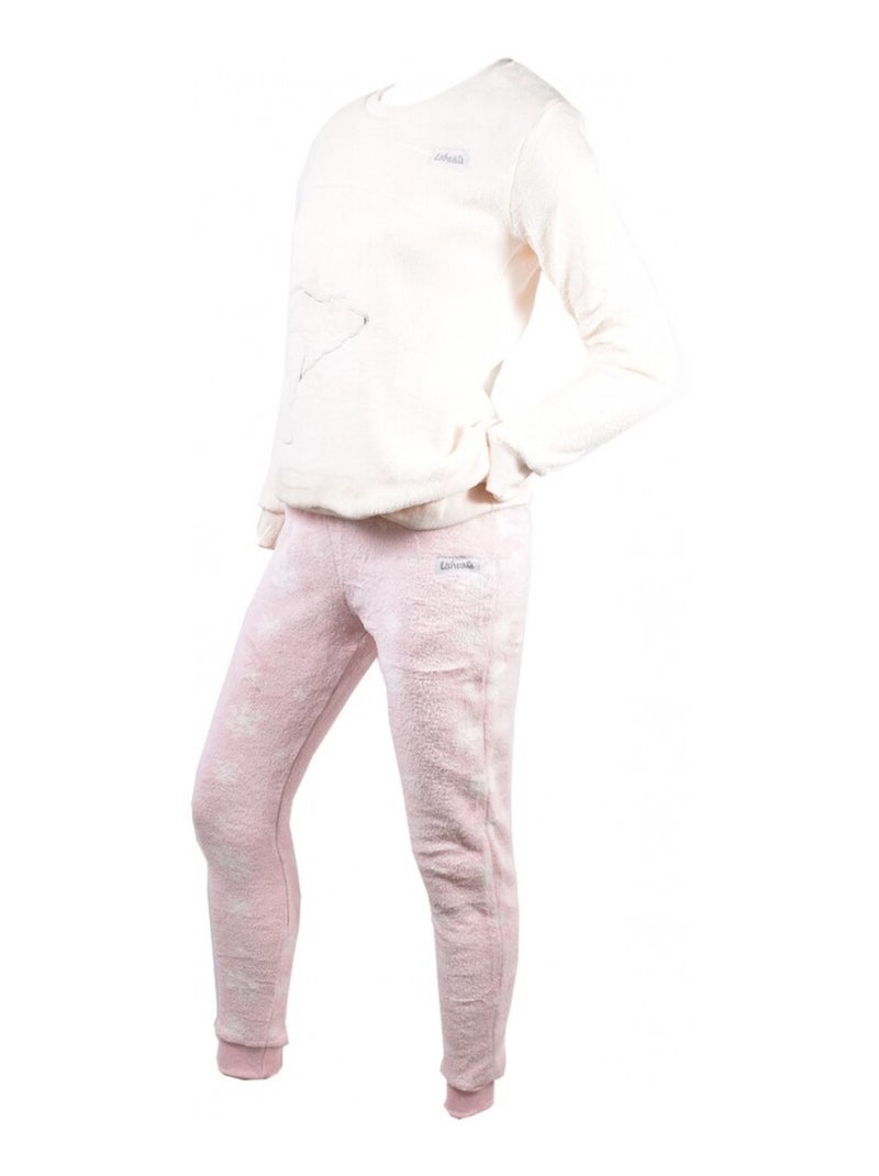 Pijama Mulher USHUAIA Ecru - Kiabi