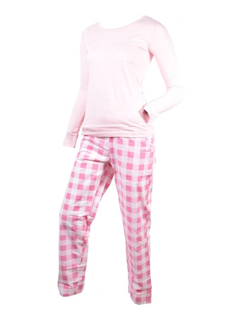 Pijama Mulher USHUAIA Rosa - Kiabi