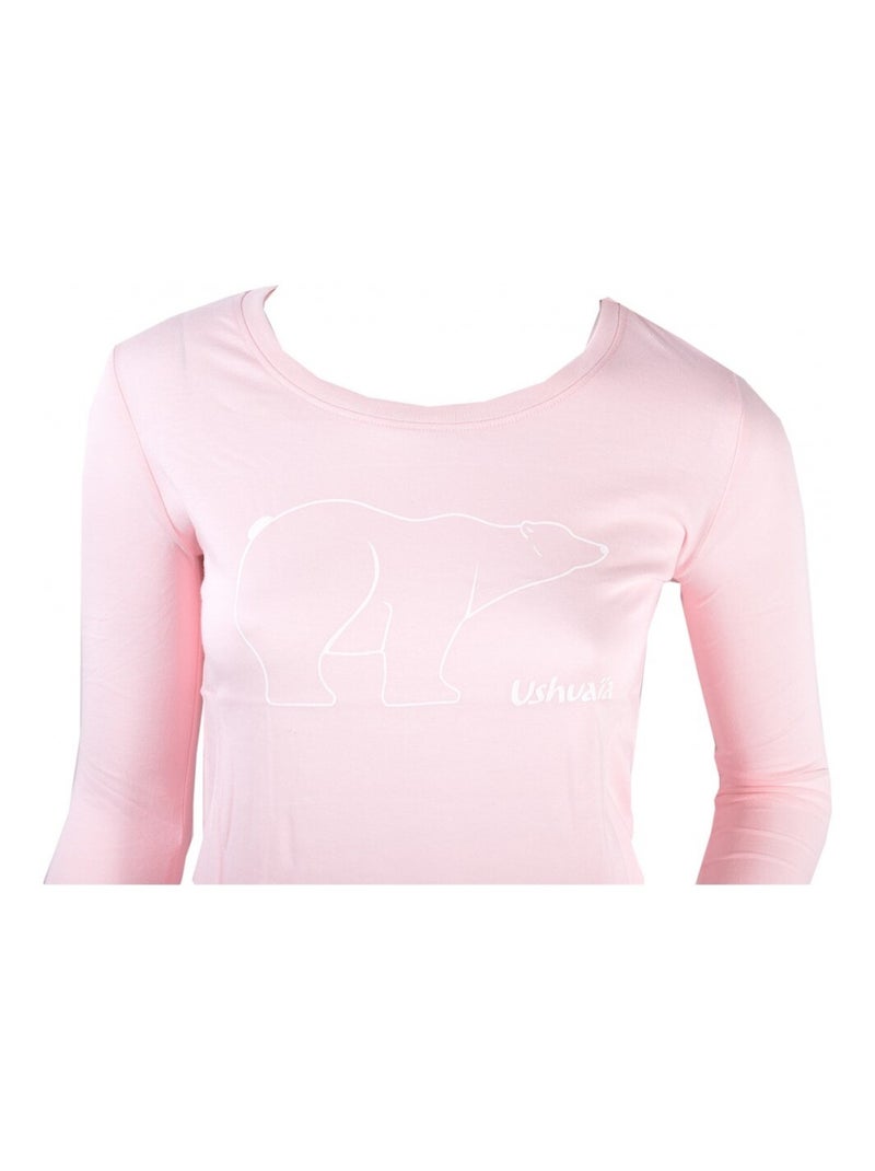 Pijama Mulher USHUAIA Rosa - Kiabi