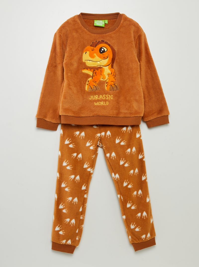 Pijama 'Mundo Jurássico'  - 2 peças CASTANHO - Kiabi