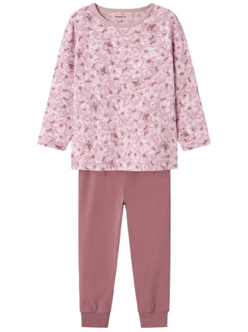 Pijama Name It para Menina com Padrão Floral Rosa - Kiabi Pijama Name It para Menina com Padrão Floral Rosa - Kiabi