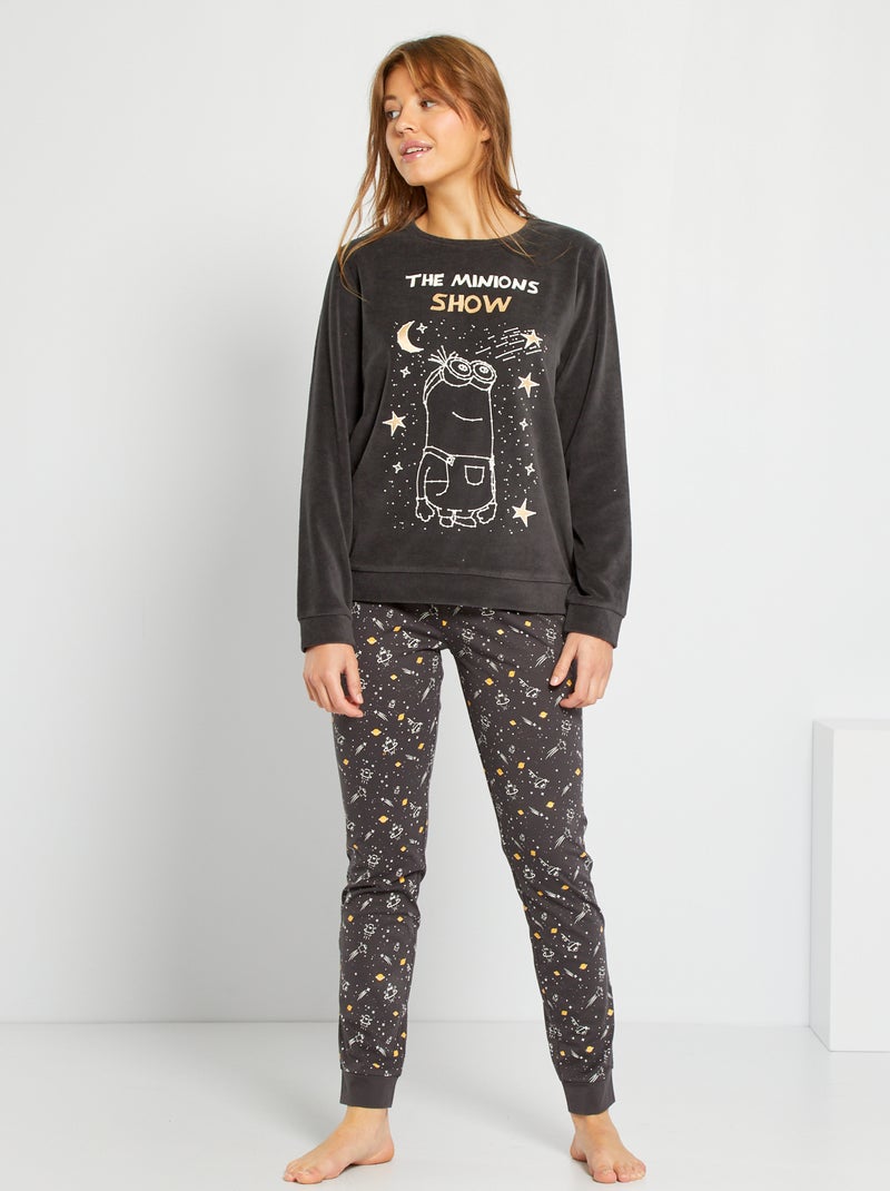 Pijama 'Os Mínimos' PRETO - Kiabi