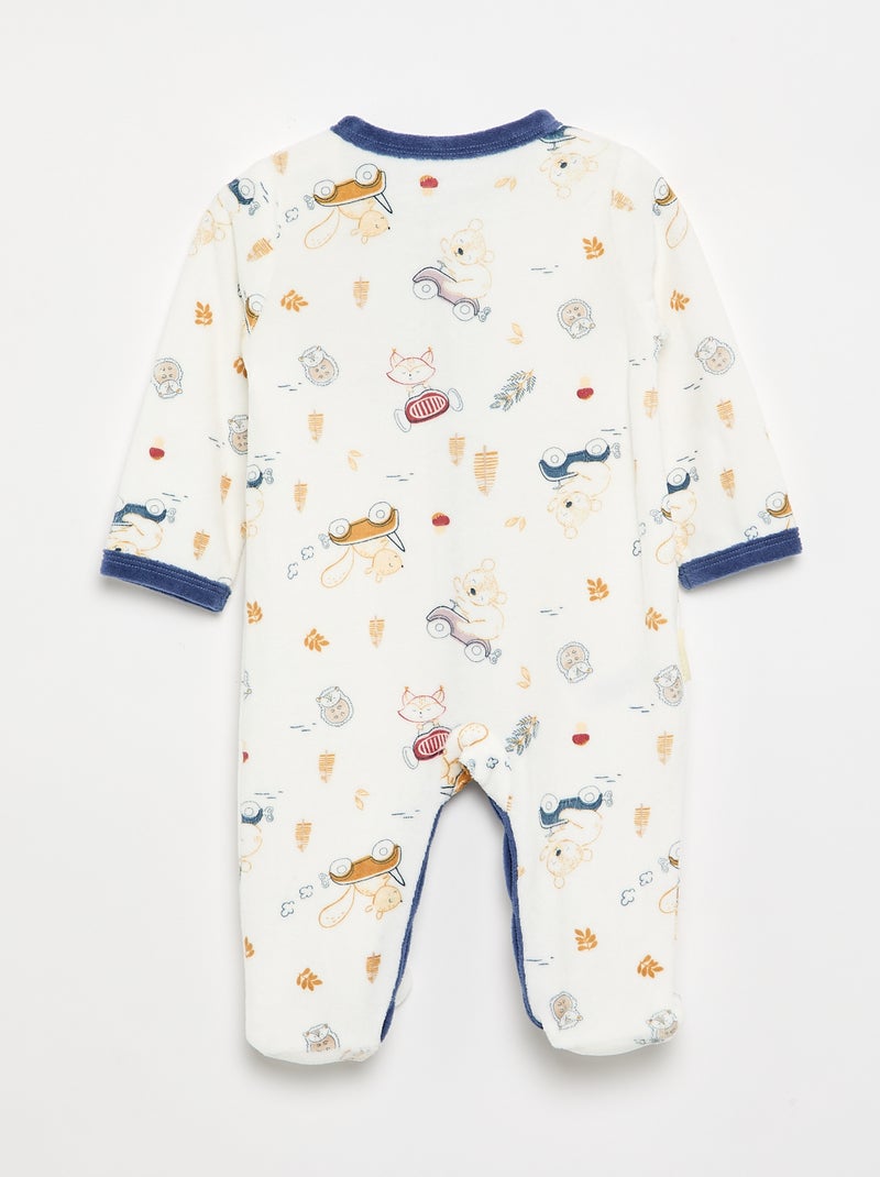 Pijama para dormir bem 'Petit Béguin' Azul - Kiabi