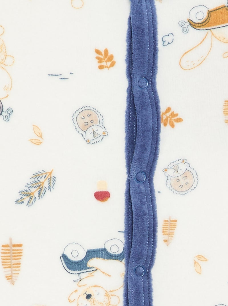 Pijama para dormir bem 'Petit Béguin' Azul - Kiabi