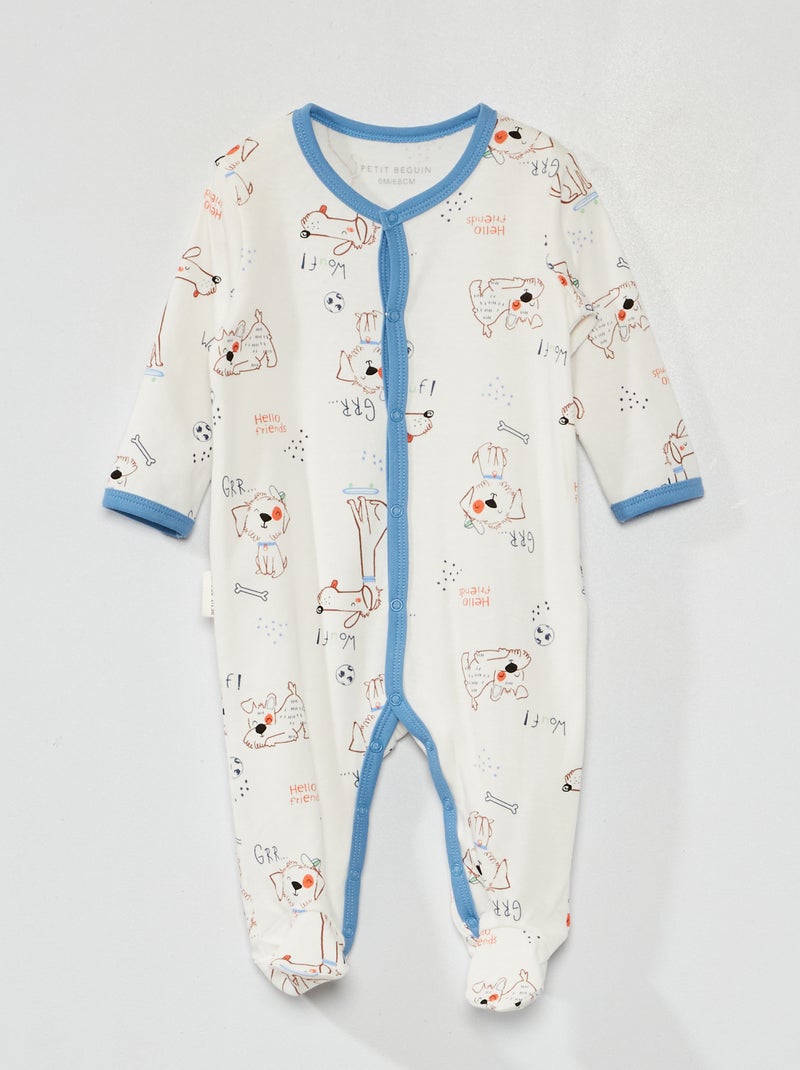 Pijama para dormir bem 'Petit Béguin' BEGE - Kiabi