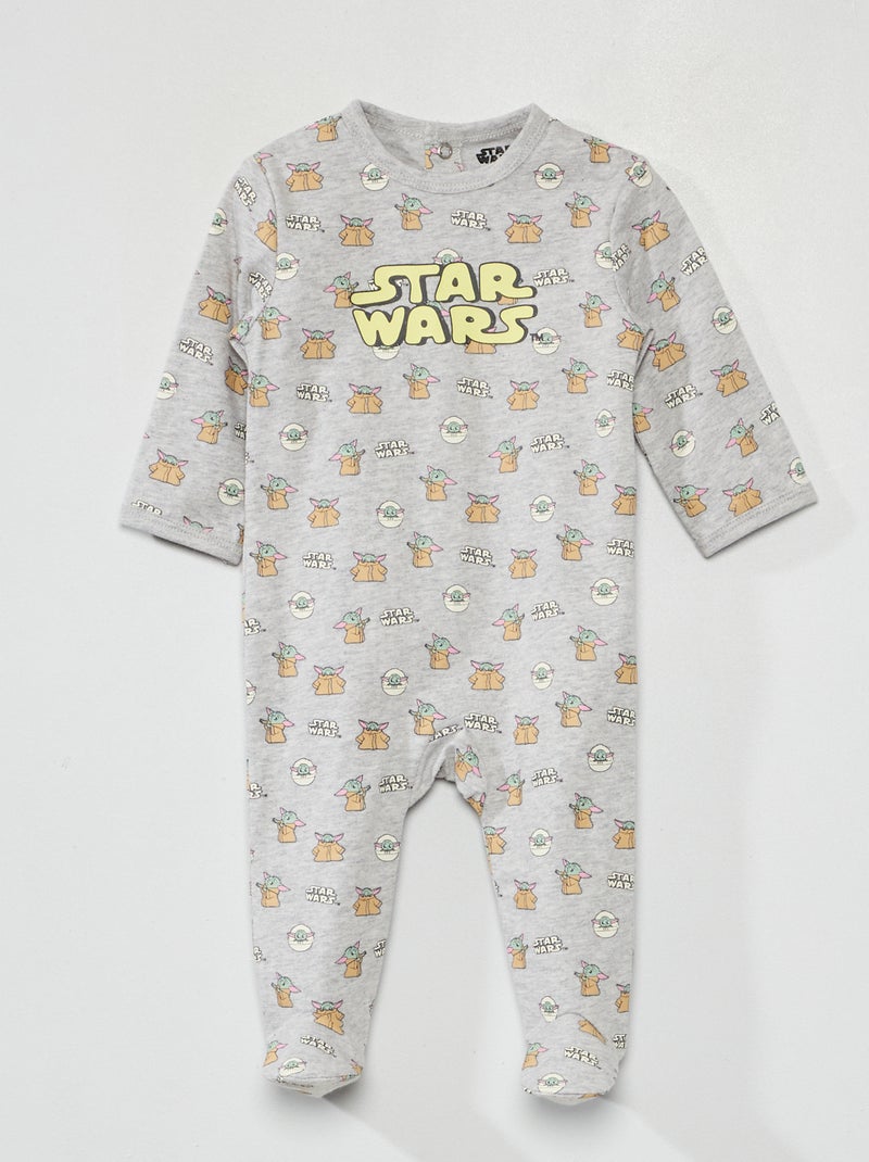 Pijama para dormir bem 'Star Wars' CINZA - Kiabi