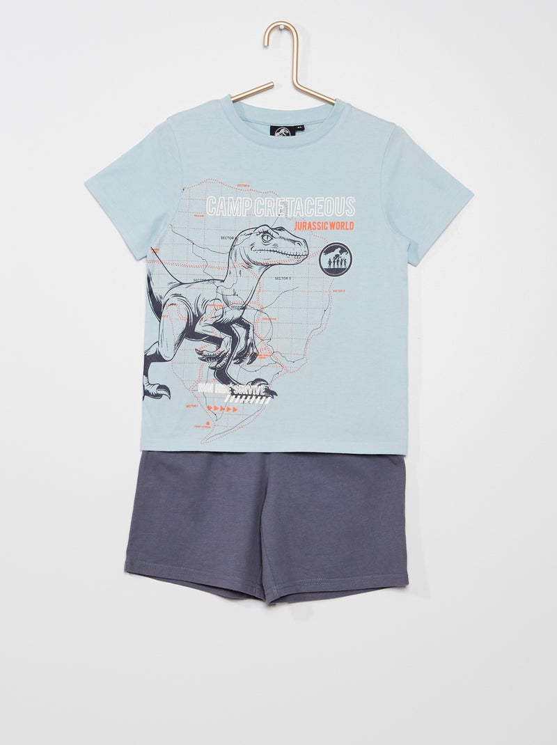 Pijama 'Parque Jurássico' AZUL - Kiabi