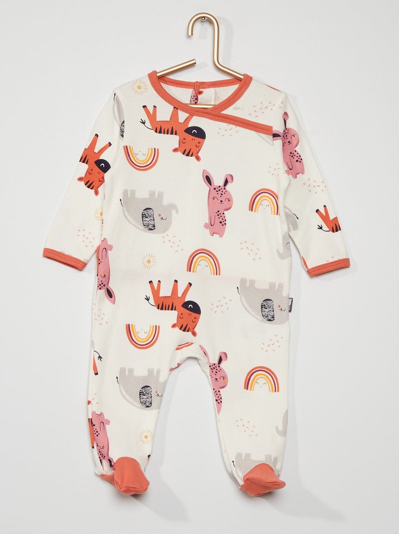 Pijama 'petit béguin' BEGE - Kiabi
