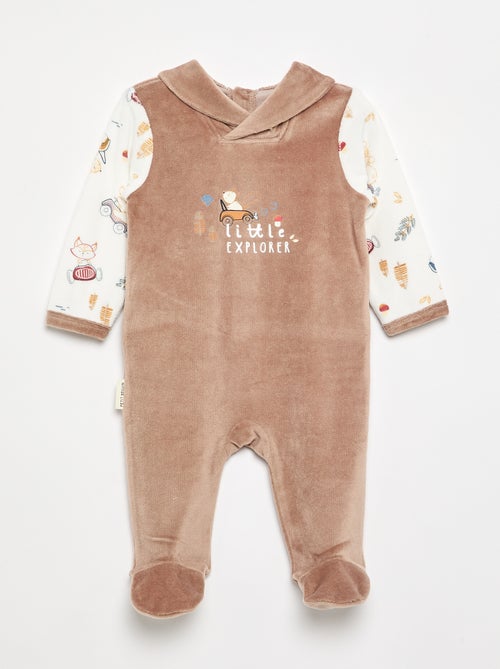 Pijama 'Petit Béguin' - Kiabi