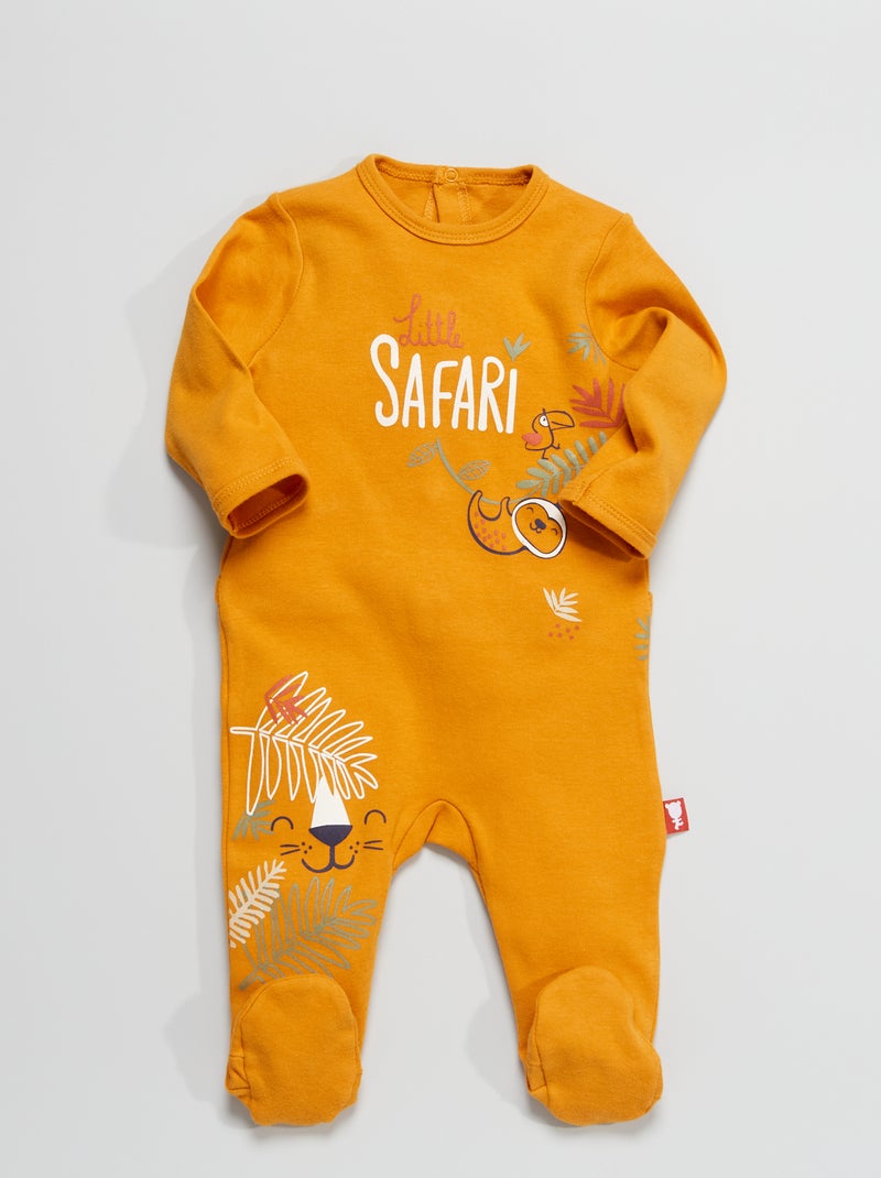 Pijama 'petit béguin' em jersey BEGE - Kiabi