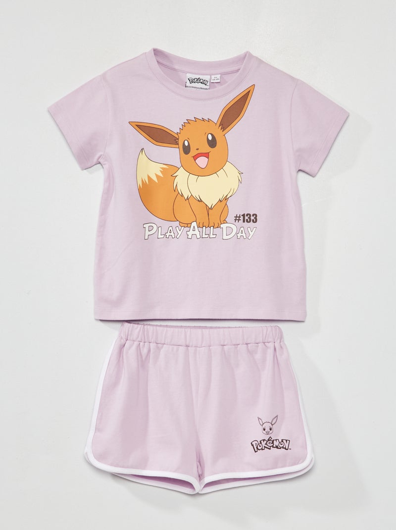 Pijama 'Pokémon'  - 2 peças VIOLETA - Kiabi