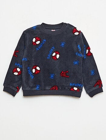 Pijama polar assinado 'Spider-Man' 'Marvel' - 2 peças