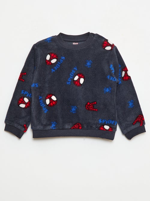 Pijama polar assinado 'Spider-Man' 'Marvel' - 2 peças - Kiabi