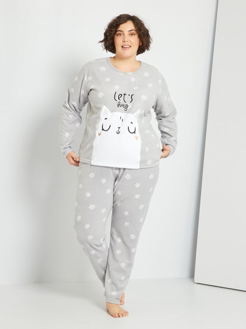 Pijama polar - Kiabi