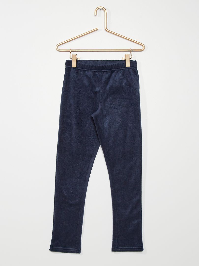 Pijama polar comprido CINZA - Kiabi