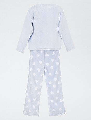 Pijama quente de fleece 'Hello Kitty'