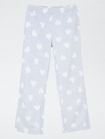Pijama quente de fleece 'Hello Kitty'