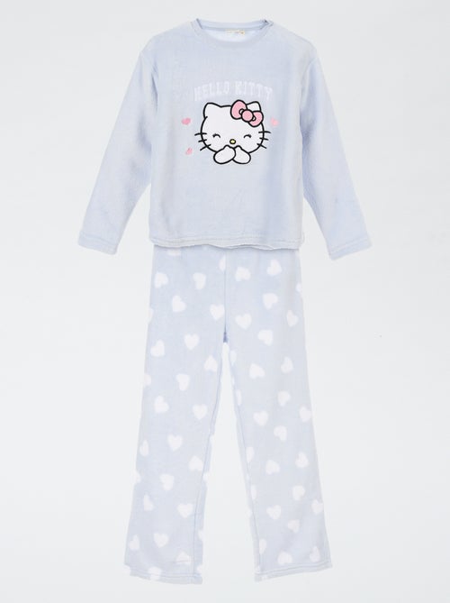Pijama quente de fleece 'Hello Kitty' - Kiabi Pijama quente de fleece 'Hello Kitty' - Kiabi