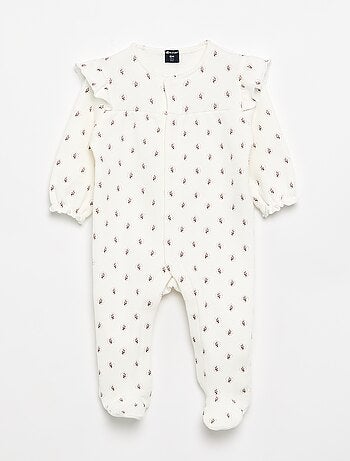 Pijama quente macacão para dormir com pés