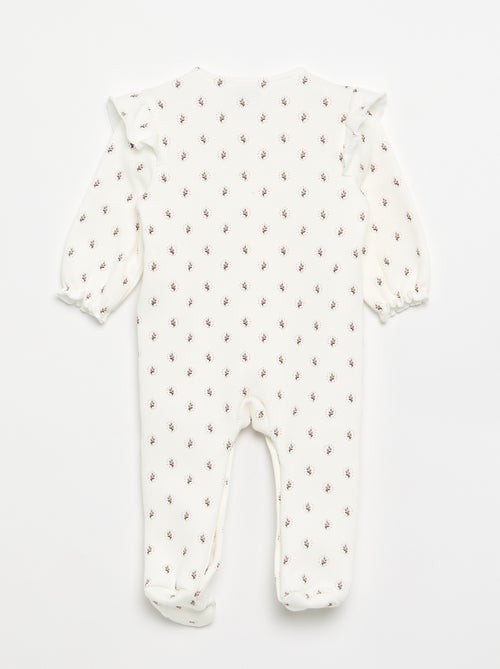 Pijama quente macacão para dormir com pés - Kiabi Pijama quente macacão para dormir com pés - Kiabi