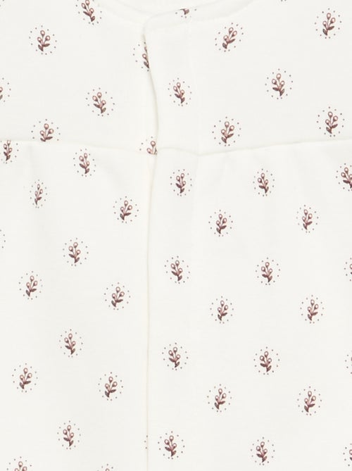 Pijama quente macacão para dormir com pés - Kiabi Pijama quente macacão para dormir com pés - Kiabi