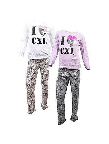Pijama Rapariga CXL By LACROIX - Pack de 2