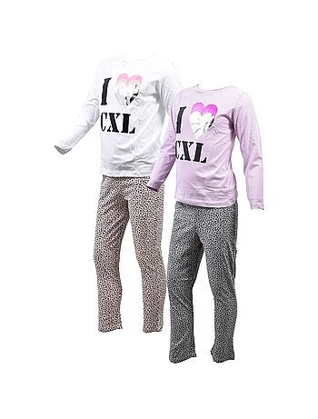 Pijama Rapariga CXL By LACROIX - Pack de 2