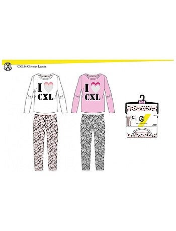 Pijama Rapariga CXL By LACROIX - Pack de 2