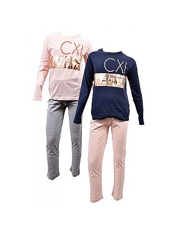 Pijama Rapariga CXL By LACROIX - Pack de 2