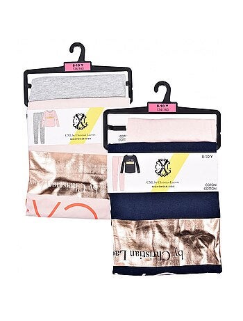 Pijama Rapariga CXL By LACROIX - Pack de 2