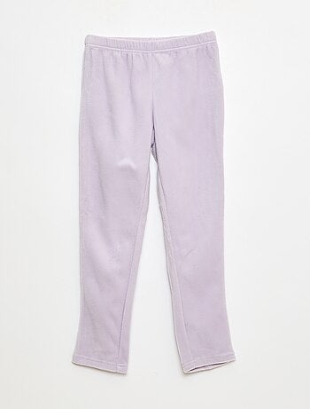 Pijama 'Reino do Gelo' 'Disney' em polar - 2 peças