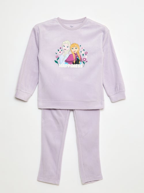 Pijama 'Reino do Gelo' 'Disney' em polar - 2 peças - Kiabi
