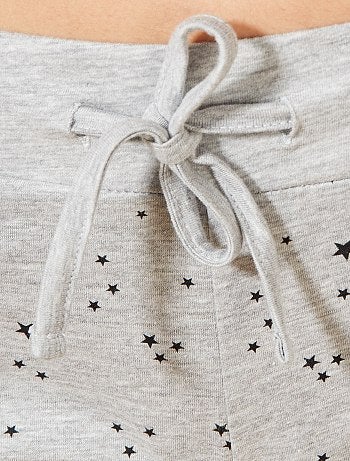 Pijama rico em algodão biológico - Kiabi