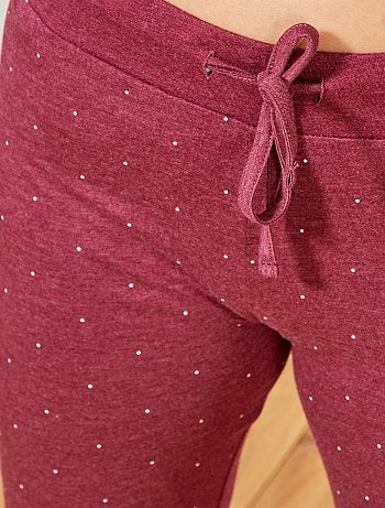 Pijama rico em algodão biológico - Kiabi