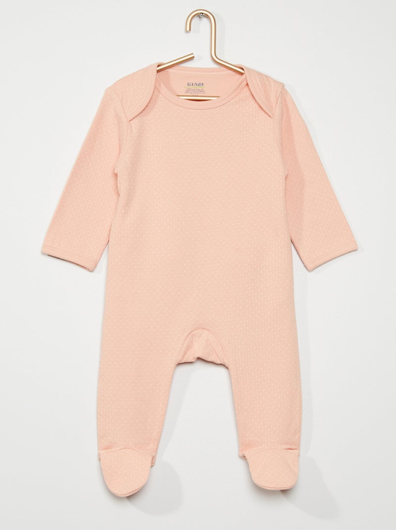 Pijama sem molas de pressão ROSA - Kiabi