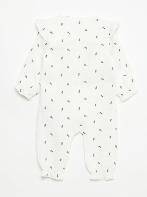 Pijama sem pés em gaze de algodão - Kiabi Pijama sem pés em gaze de algodão - Kiabi