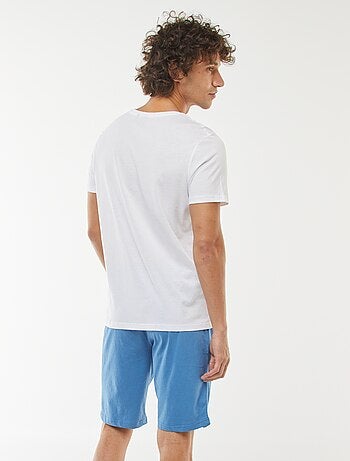 Pijama 'Sonic' calções + t-shirt - 2 peças