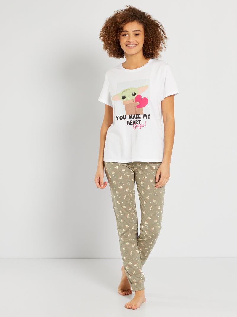 Pijama 'Star Wars' BRANCO - Kiabi