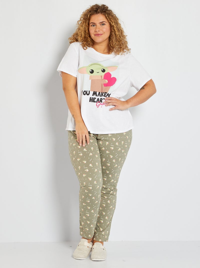 Pijama 'Star Wars' BRANCO - Kiabi