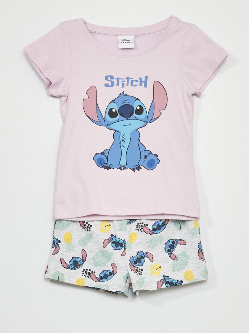 Pijama Stitch 'Disney' - 2 peças VIOLETA - Kiabi