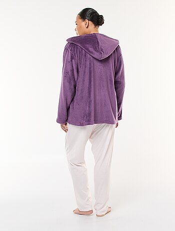 Pijama sweat em polar + calças - 2 peças
