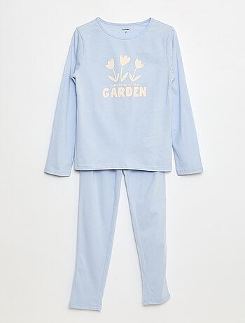 Pijama t-shirt + calças - 2 peças